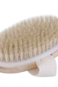 Organik Doğal At Kılı Banyo Fırçası