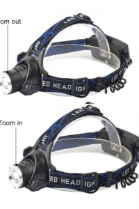 800 Lümen Tx6 Şarjlı Zoomlu Kafa Feneri Wt-120