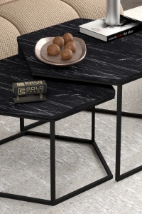 Orta Sehpa Altıgen İkili Lüx Bendir