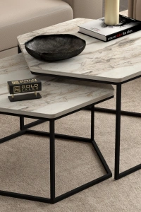 Orta Sehpa Altıgen İkili Lüx Efes