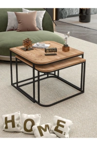 Orta Sehpa Damla İkili Lüx Atlantik Çam