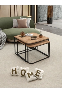 Orta Sehpa Damla İkili Lüx Atlantik Çam