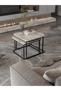 Orta Sehpa Damla İkili Lüx Efes