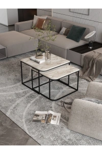 Orta Sehpa Damla İkili Lüx Efes