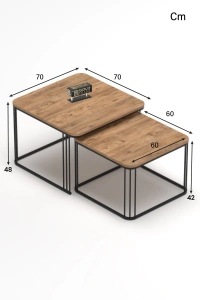 Orta Sehpa İkili Alize Atlantik Çam
