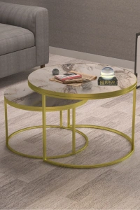 Orta Sehpa Ikili Lüx Specıal Gold Efes