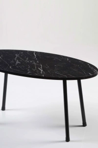 Orta Sehpa Metal Ayak Elips BENDİR