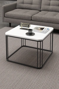 Orta Sehpa Tekli Alize Beyaz