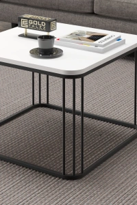 Orta Sehpa Tekli Alize Beyaz