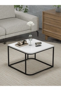 Orta Sehpa Tekli Damla Beyaz