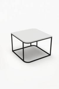 Orta Sehpa Tekli Damla Beyaz