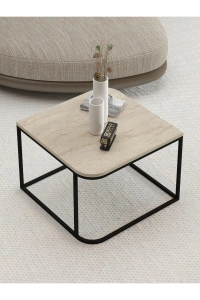 Orta Sehpa Tekli Damla Traverten