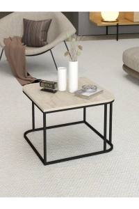 Orta Sehpa Tekli Damla Traverten