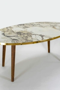 Orta Sehpa  Torna Elips Efes Ahşap