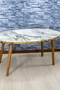 Orta Sehpa  Torna Elips Efes Ahşap