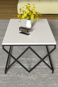 ORTA SEHPA V LÜX BEYAZ