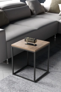 Orta Sehpa Ve Zigon Sehpa 5li Lüx Set Ceviz