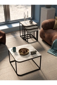 Orta Sehpa Ve Zigon Sehpa Damla Efes