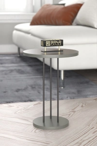 ORTA SEHPA VE ZİGON SEHPA TERRA SET ANTRASİT CEVİZ