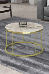 ORTA SEHPA VE ZİGON SEHPA TERRA SET GOLD EFES