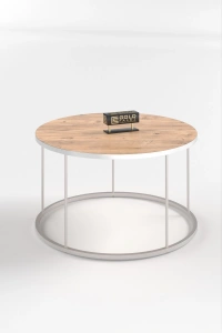 ORTA SEHPA VE ZİGON SEHPA TERRA SET GÜMÜŞ ANTRASİT CEVİZ