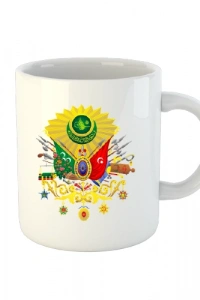 Osmanlı Armalı Kupa Bardak