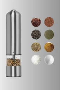Otomatik Baharat Değirmeni Paslanmaz Gövde Ergonomik Tasarım
