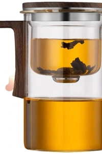 Otomatik Cam Demlik Ve 2li Bardak Seti