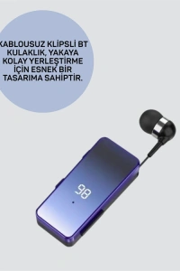 Otomatik Geri Sarma Mekanizmalı Kulaklık – Pratik Kullanım İçin Akıllı Kablo Yönetimi