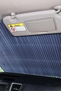 Otomatik Makaralı Oto Ön Cam Güneşlik