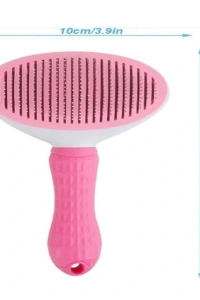 Otomatik Temizlenen Evcil Hayvan Tarağı Pembe