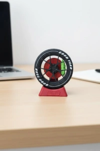 Otomobil Jant Görünümlü Ofis Masa Dekoru Hediye Seçeneği