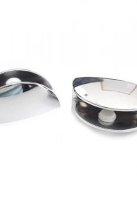 Oval Krom Etejer Camı Tutucu Takımı