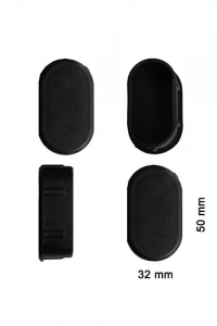 Oval Profil İç Tapa 32x50 mm 4 Adet