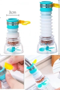 Oynar Başlıklı  Pervaneli Taşlı Musluk Başlığı