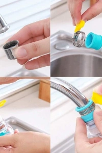 Oynar Başlıklı  Pervaneli Taşlı Musluk Başlığı