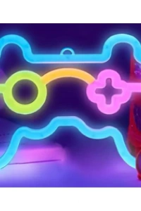 Oyun Konsolu Tasarımlı Neon Led