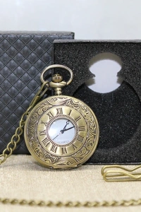 Özel Kutulu Antik Köstekli Saat Model 4