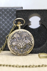 Özel Kutulu Dragonlu Antik Köstekli Saat