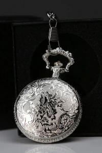 Özel Kutulu Gümüş Köstekli Saat