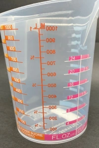 Özel Ölçü Kabı 1 Litre