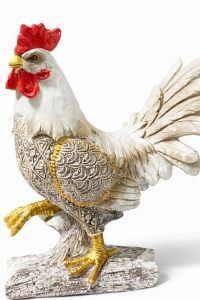 Özel Tasarım Polyester Horoz Figürü