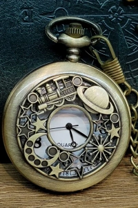 Özel Tasarım  Vintage Köstekli Saat