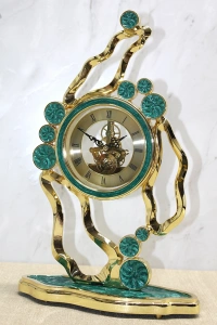 Özel Yeşim Tasarım Masa Üstü Saat