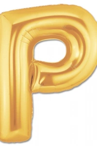 P Harf Folyo Balon Altın Renk 40 inç