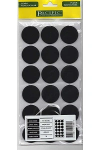 Pacific 6135 BL Yapışkanlı Keçe 35 mm Siyah