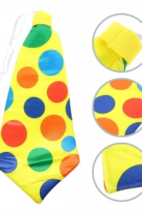 Palyaço Kravatı Lastikli Geniş Kesim