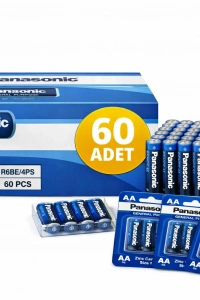 Panasonic AA Kalem Pil Zinc Carbon R6 1.5V General Purpose 4lü 15Paket