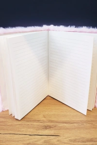 Panda Tasarımlı Peluş Defter