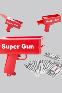 Para Saçma Makinesi Kırmızı Model 100’lü Sahte Para Hediyeli